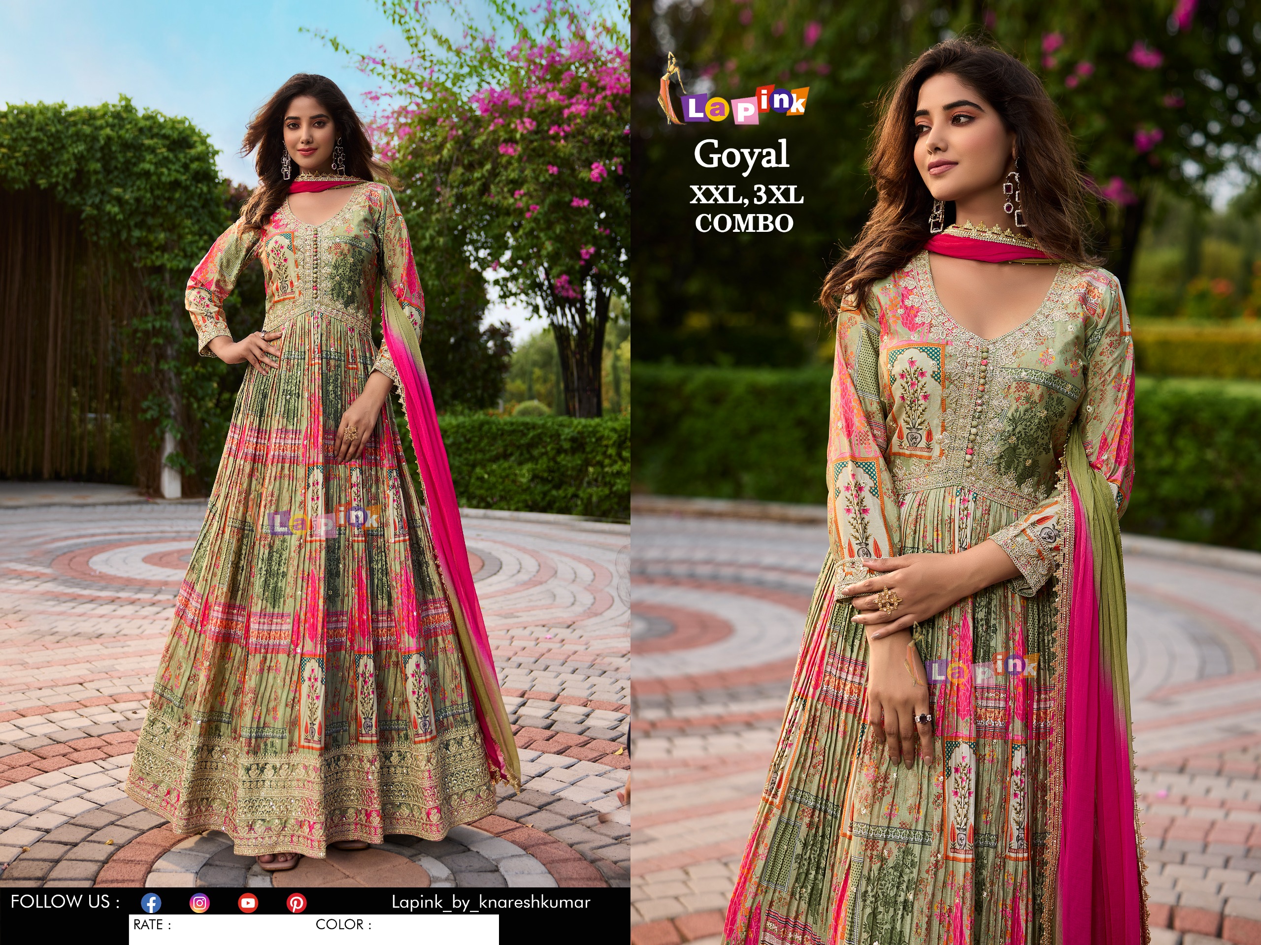 Lapink Goyal Anarkali