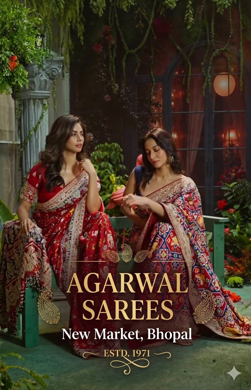 Agarwal Sarees New Market Bhopal Estd 1971